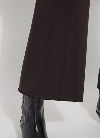 Erin Hi Waist Wide Leg Denim Double Espresso