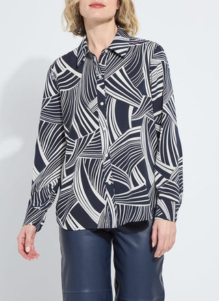 Parker Button Down Printed Shirt Winter Nautical