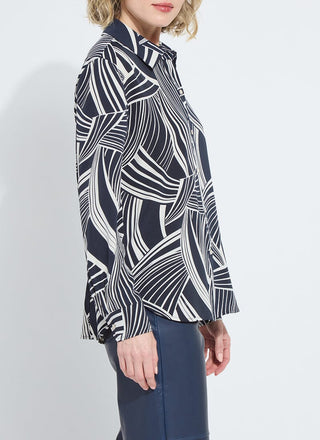 Parker Button Down Printed Shirt Winter Nautical