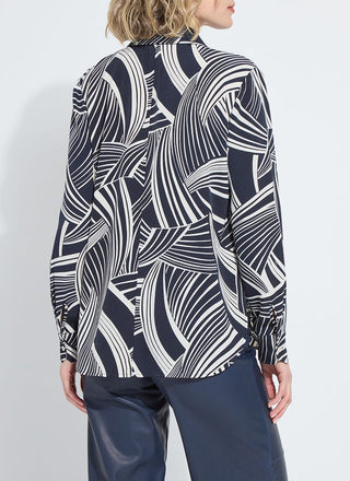 Parker Button Down Printed Shirt Winter Nautical