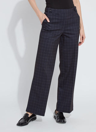 Zaina Ponte Trouser Cross Check Plaid