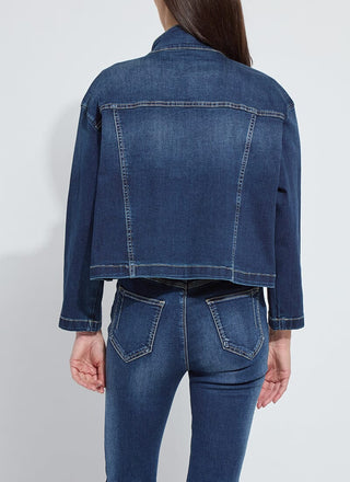 Solene Everyday Denim Jacket Dark Midwash