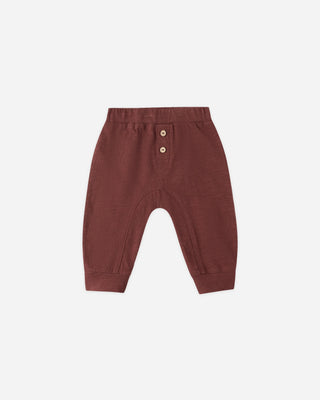 Baby Cru Pant Burgundy