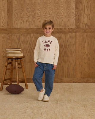 Long Sleeve Paneled Tee Game Day