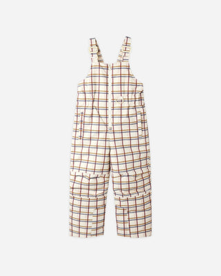 Snow Bib Multi Plaid