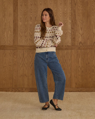 Cheyenne Cardigan Floral Jacquard