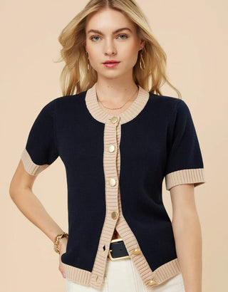 Aileen Sweater Slate Blue