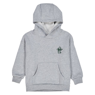 Burger Hoodie Pale Greymarl