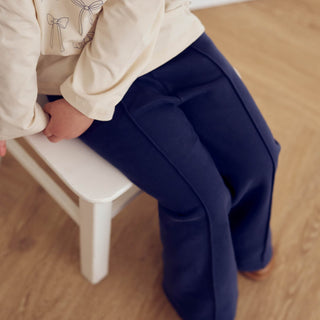 Sweat Flared Pants Night Blue