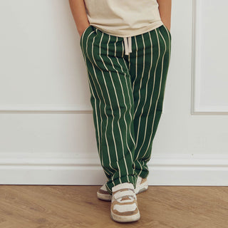 Pinstripe Sweatpants Green Gables Oak