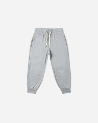 Relaxed Jogger Heathered Dusty Blue