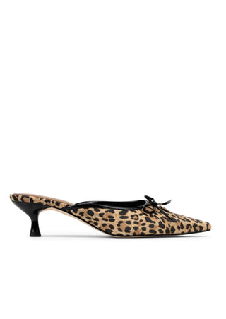 Soel Mule Natural Black Leopard