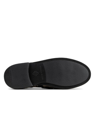 Lillith Casual Boat Shoe Bone Black