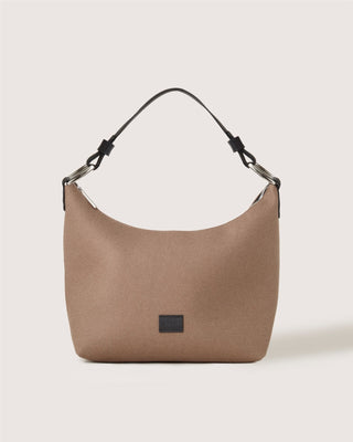 Hana Merino Wool Hobo Bag Cumin Black