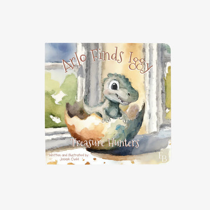 ARLO FINDS IGGY DINOSAUR BOARD BOOK