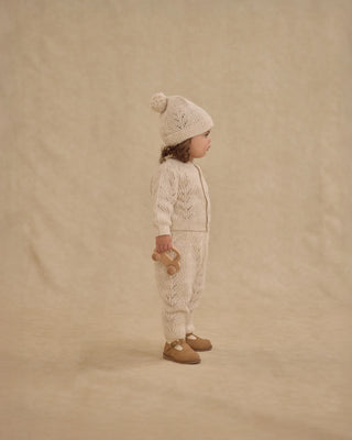 Knit Pant Heathered Oatmeal