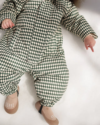 Ski Snowsuit Green Diamond
