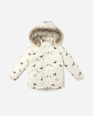 Parka Ski Jacket Dachshund