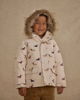 Parka Ski Jacket Dachshund