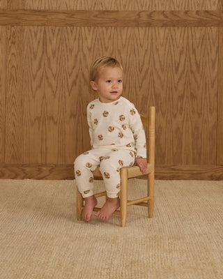 Long Sleeve Tee and Pant Set Basketball