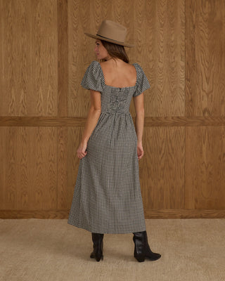 Chiara Dress Black Gingham