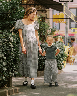 Chiara Dress Black Gingham