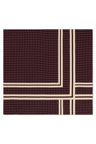 Silk Scarf Bardot Polka
