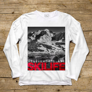Mont Blanc Ski Life Long Sleeve T-Shirt (Men’s Fit)