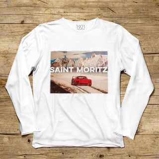 Saint Moritz Racing Long Sleeve T-Shirt (Men's Fit)