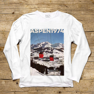 Aspen 1974 Long Sleeve T-Shirt (Men's Fit)