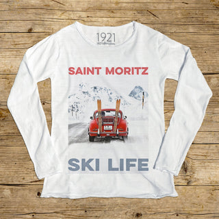 St. Moritz VW Bug Long Sleeve T-Shirt