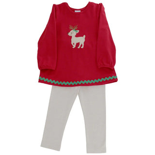 Reindeer Games Tunic Pant Set