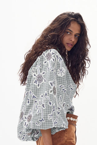 Claire Poplin Shirt Wild Scandi