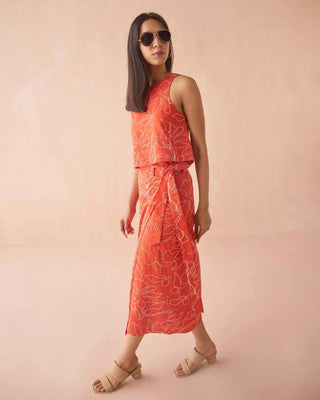 Sammi Skirt Uma Persimmon