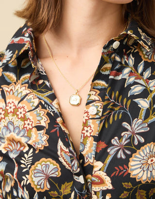 Marianne Shirt Dress Guerard Estate Bird