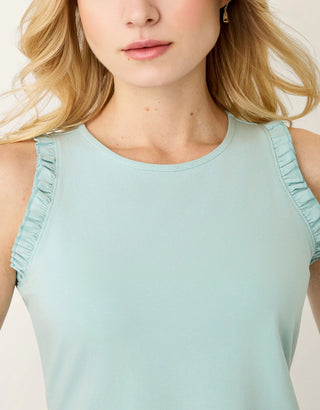 Shirley Ruffle Tank Tideglass
