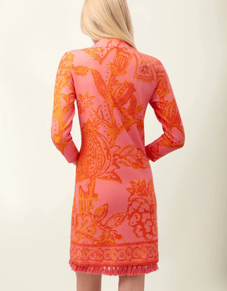 Kit Jersey Dress Castillo Jacobean Spice