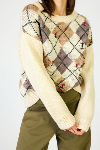 Bernie Sweater Ivory Multi
