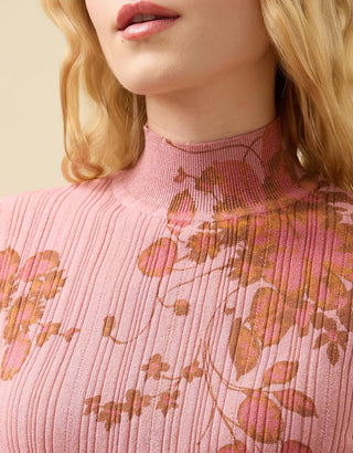 Raquelle Sweater Etta Floral Pink