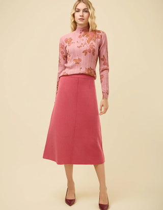 Raquelle Sweater Etta Floral Pink