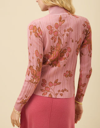 Raquelle Sweater Etta Floral Pink