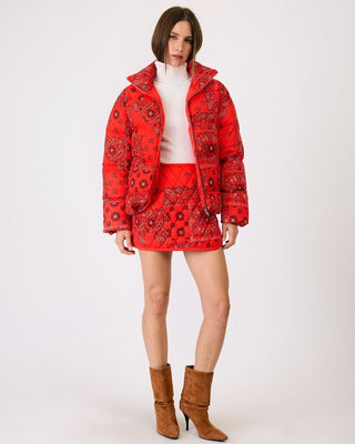 Mae Mini Skirt Tomato