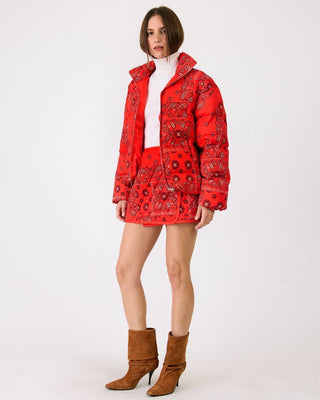 Mae Mini Skirt Tomato