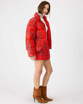 Mae Mini Skirt Tomato