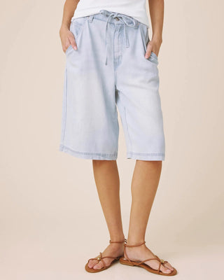 Lounge Denim Jort White
