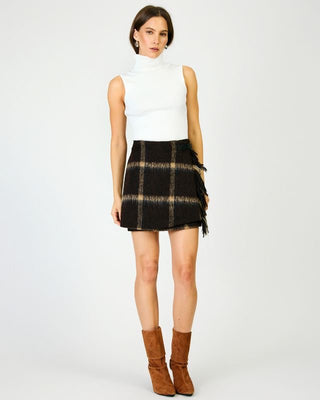 Alex Mini Skirt Brown Multi