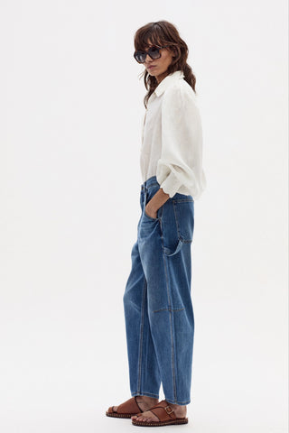 Ambar Denim Pant Washed Indigo