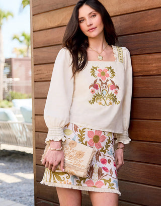 Sandra Fringe Skort Lightner