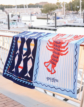 Beach Towel Flagler Resort Fish