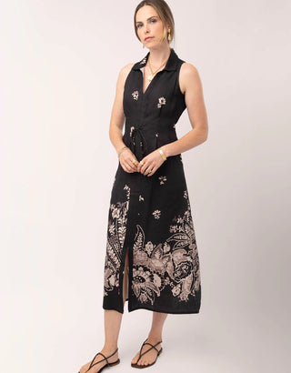 Seleah Midi Dress Tabby Floral Paisley